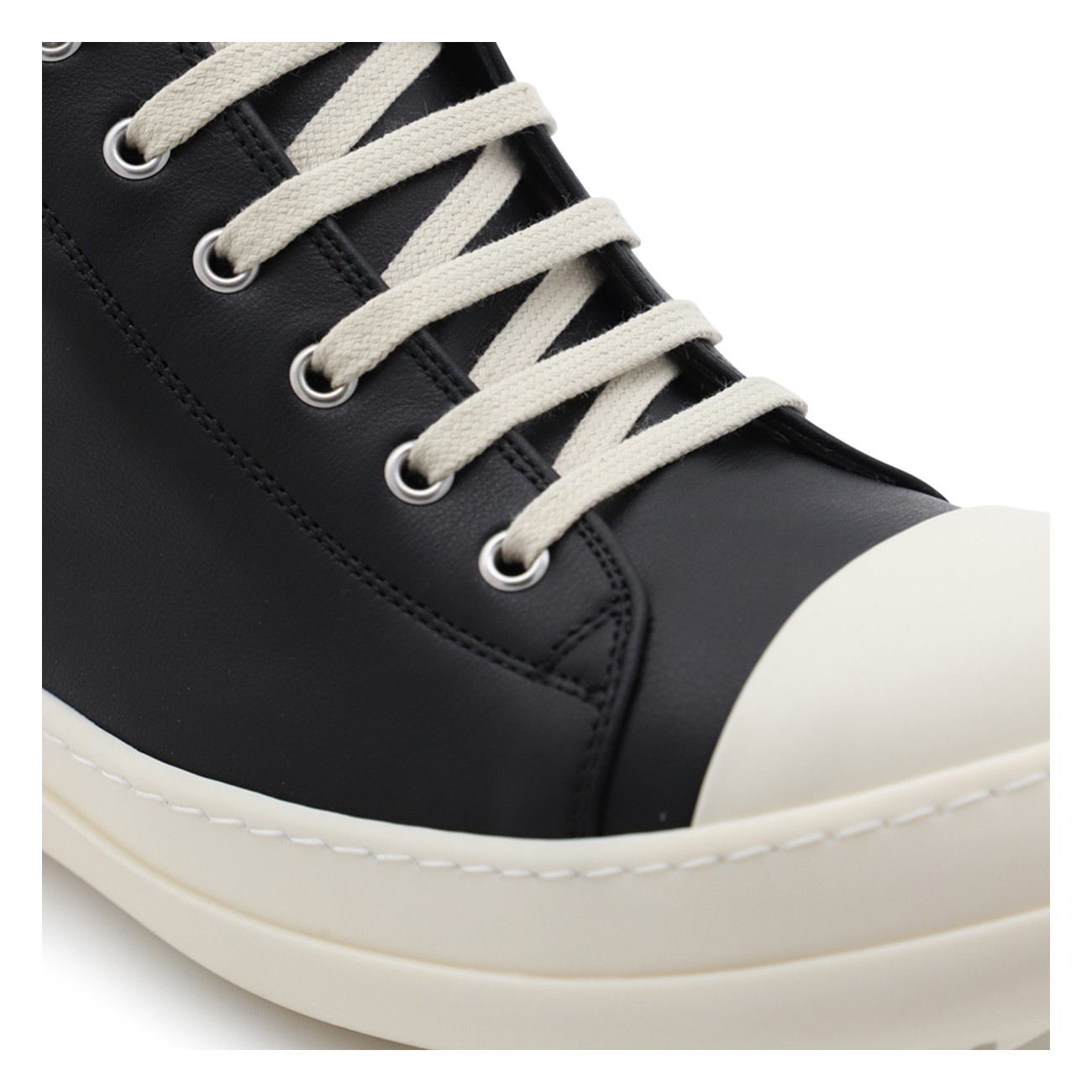 black leather porterville sneakers - 4