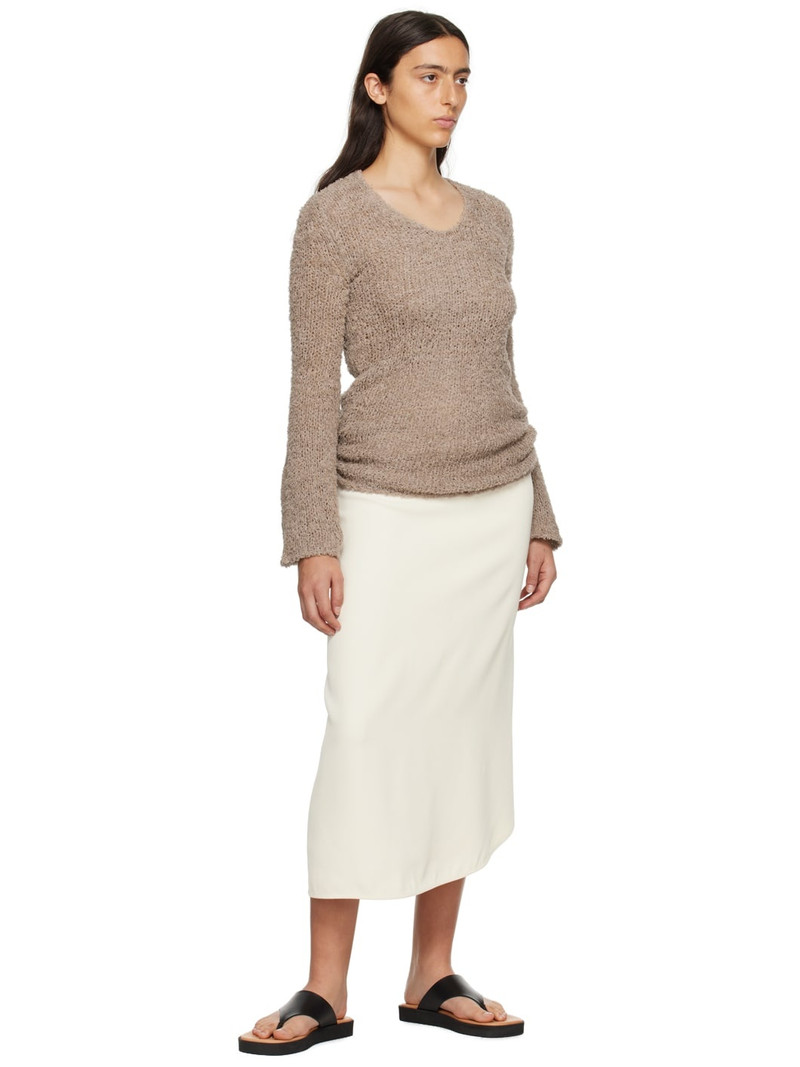 BY MALENE BIRGER Taupe Pelira Sweater outlook