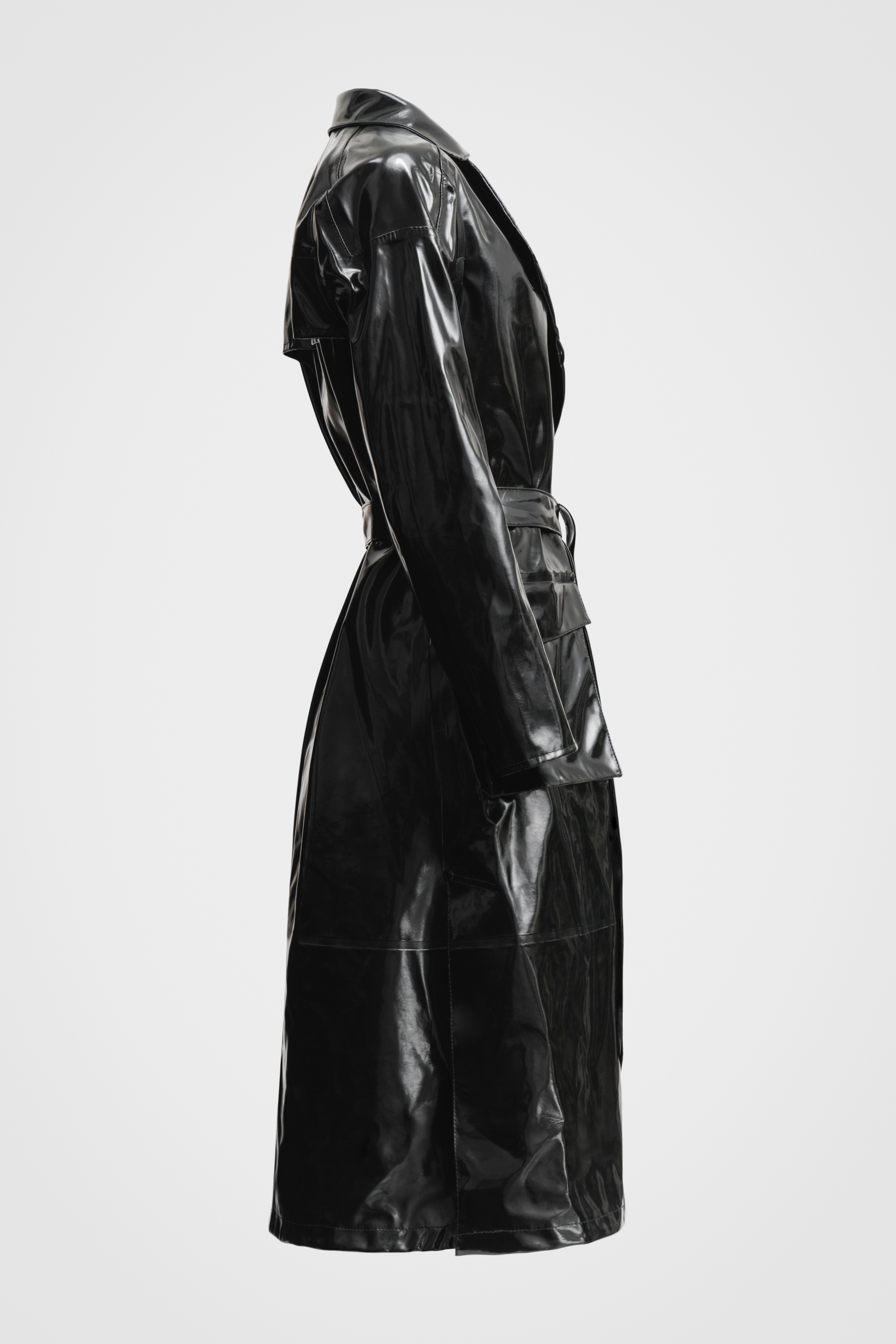 Kista Opal Trench Coat Black - 6