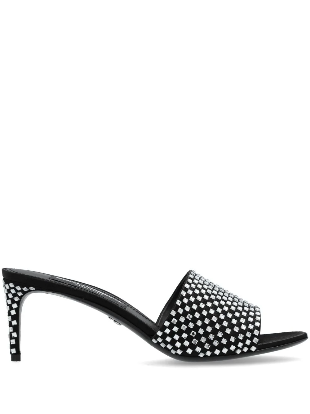 65mm Satin Mules - 1