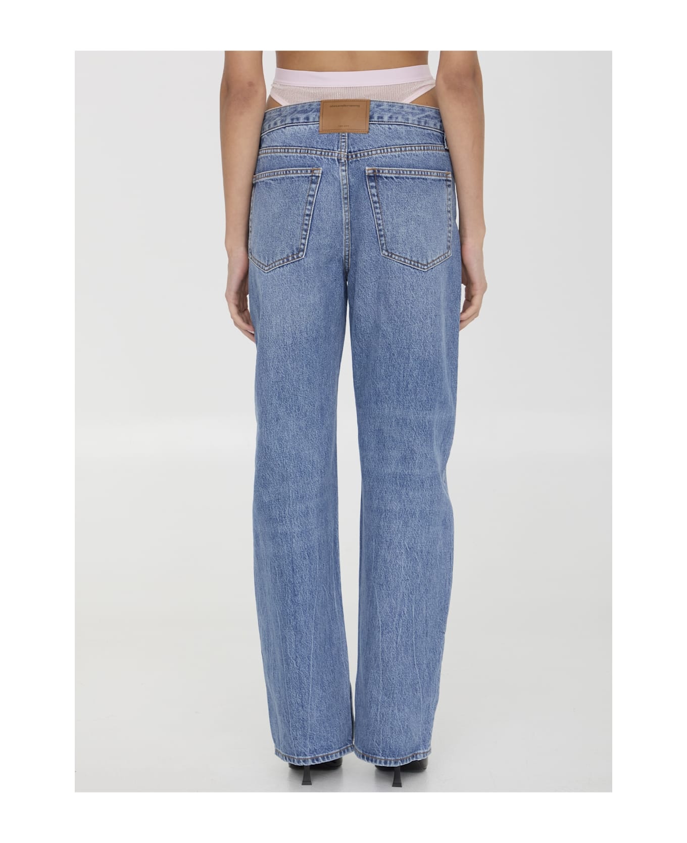 Pre-styled Underwear Jeans - 4