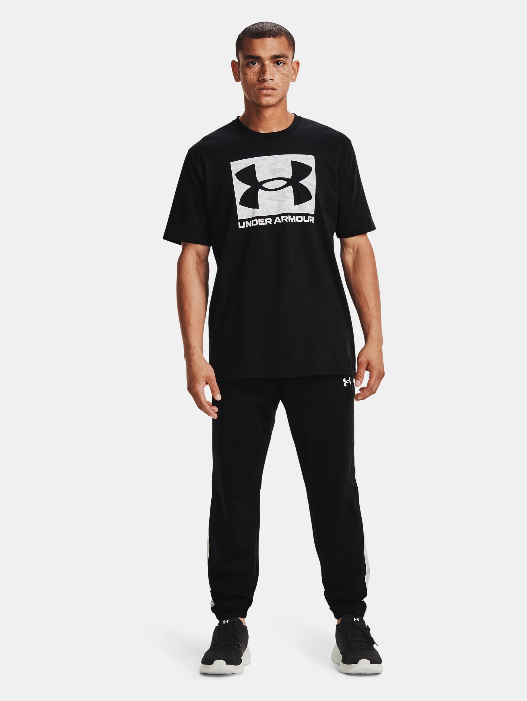 Men's UA ABC Camo Boxed Logo Short Sleeve - 5