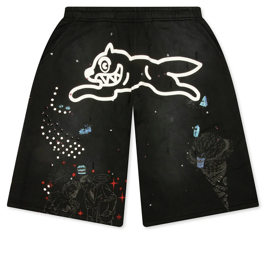 MILK SHAKE TERRY SHORTS - JET SET - 1