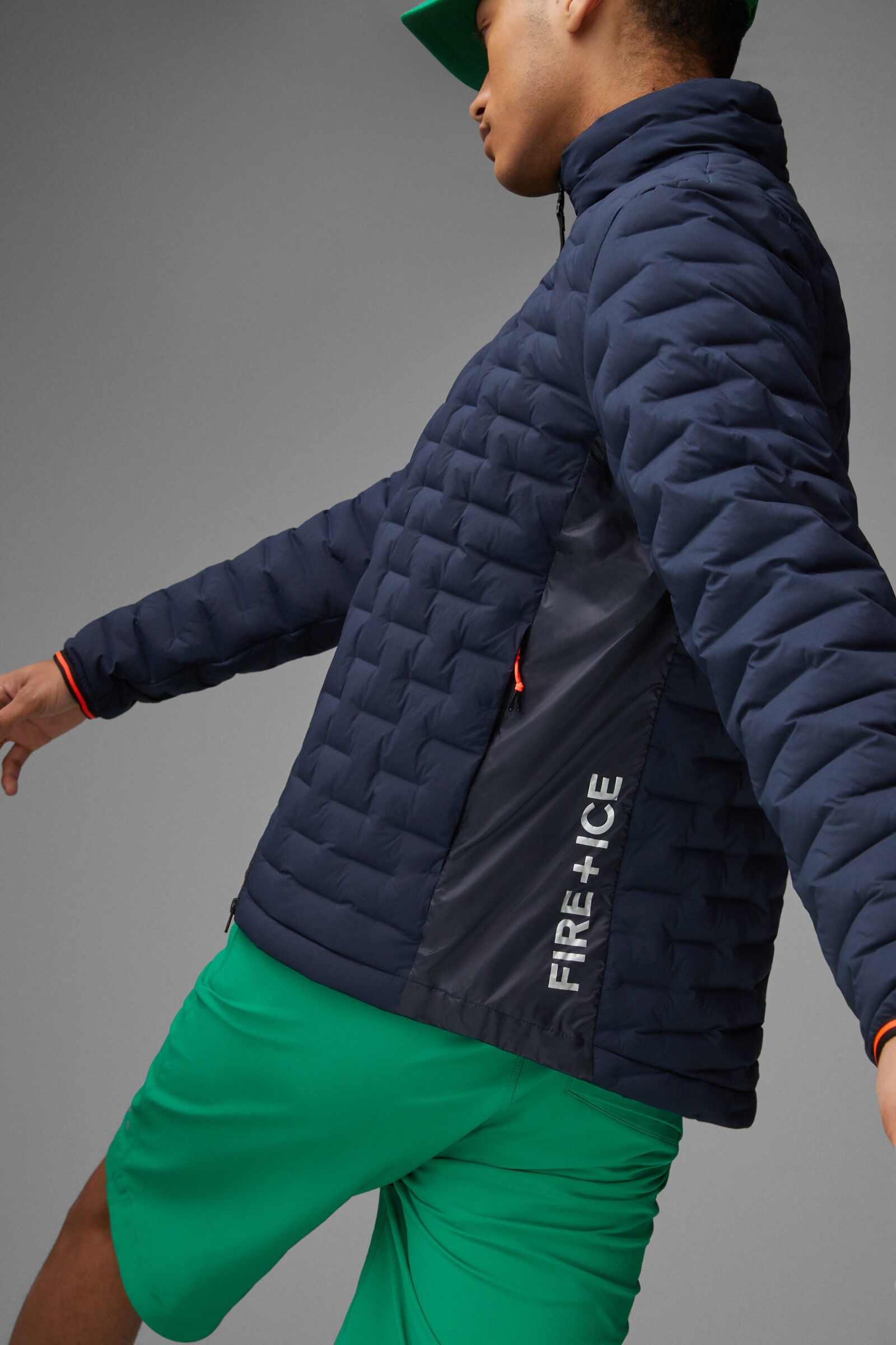 Gray Lightweight down jacket in Dark blue - 6