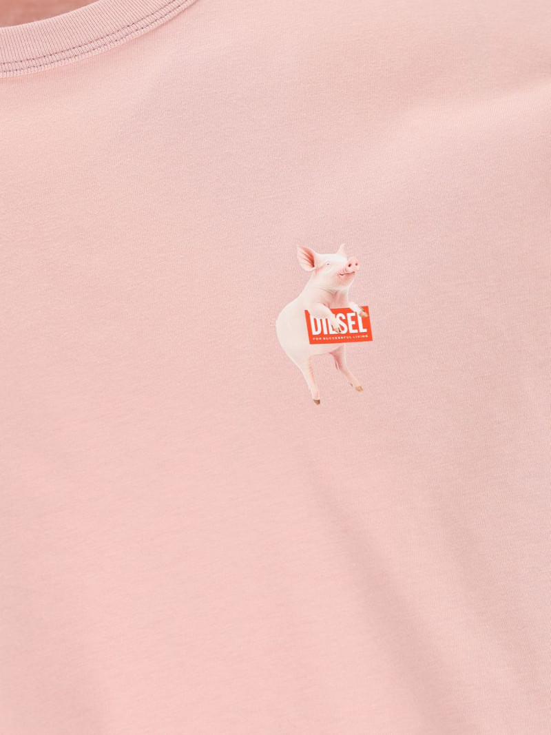 graphic crew-neck T-shirt 3