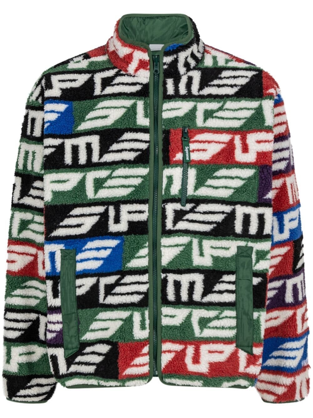 Supreme Geo Reversible Windstopper Fleece jacket | REVERSIBLE