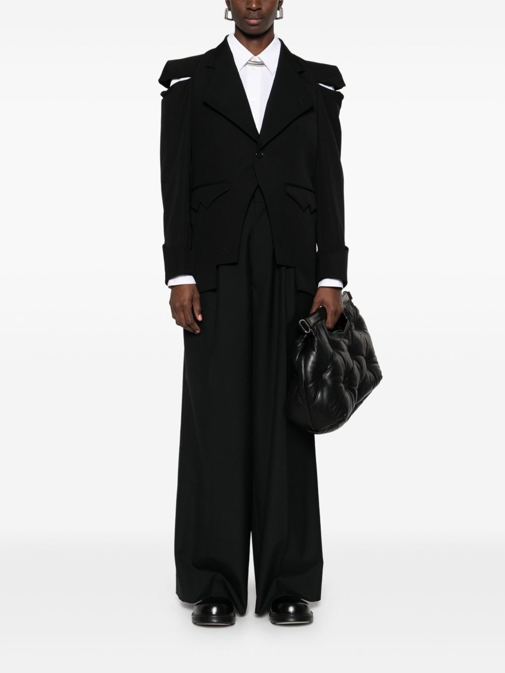 cut-out detailed jacket - 2