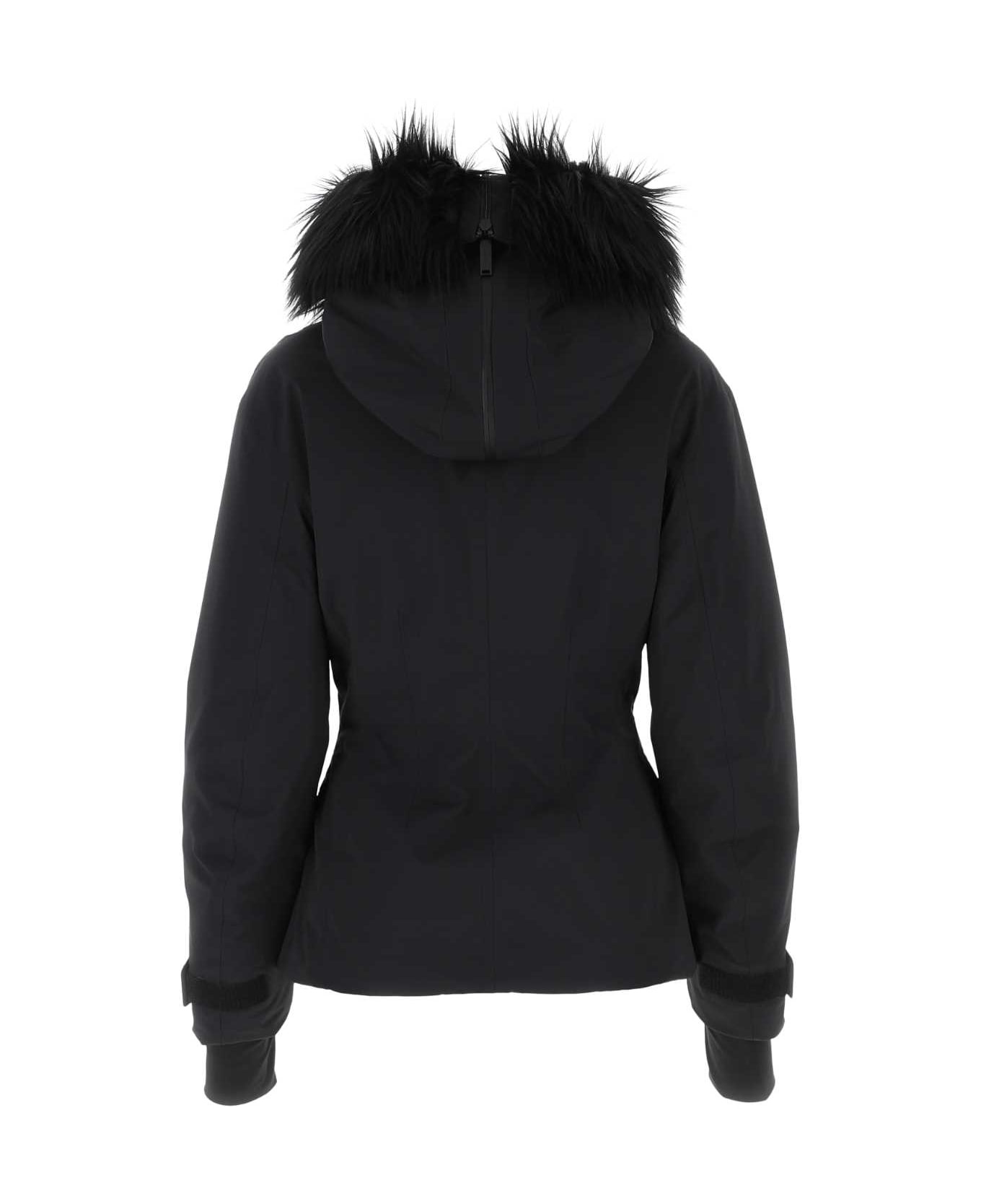 Black Re-nylon Ski Jacket - 2