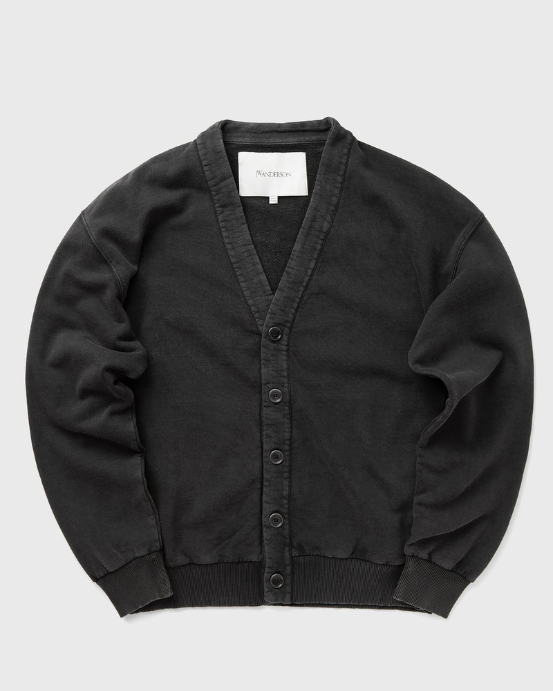 GARMENT DYE V NECK CARDIGAN 1