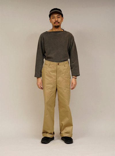 Nigel Cabourn New Basic Chino Pant in Beige outlook