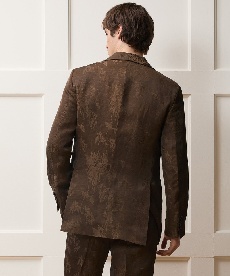 Italian Linen-Cupro Dayshawl Jacket 6