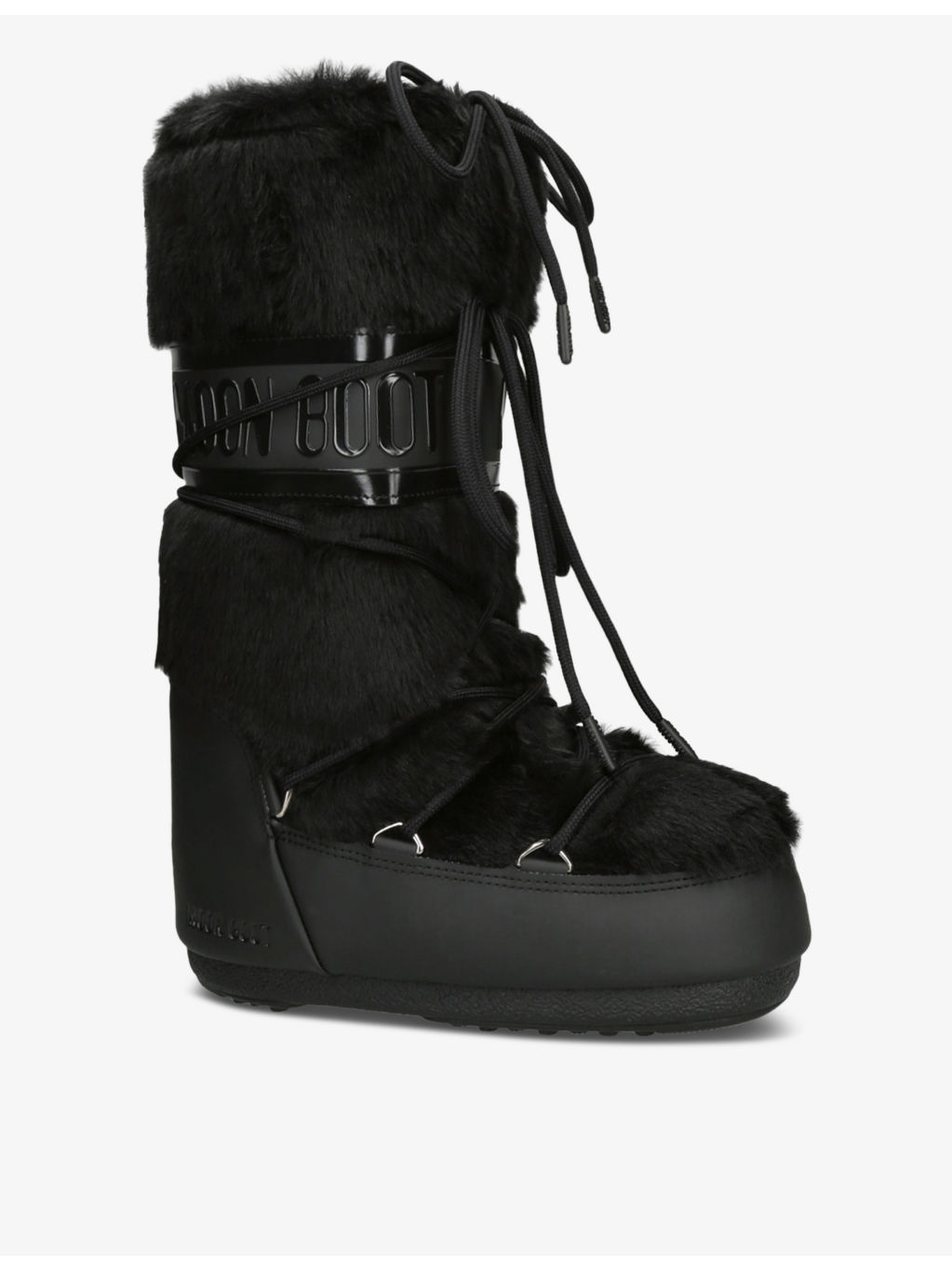 Icon lace-front faux-fur snow boots - 2