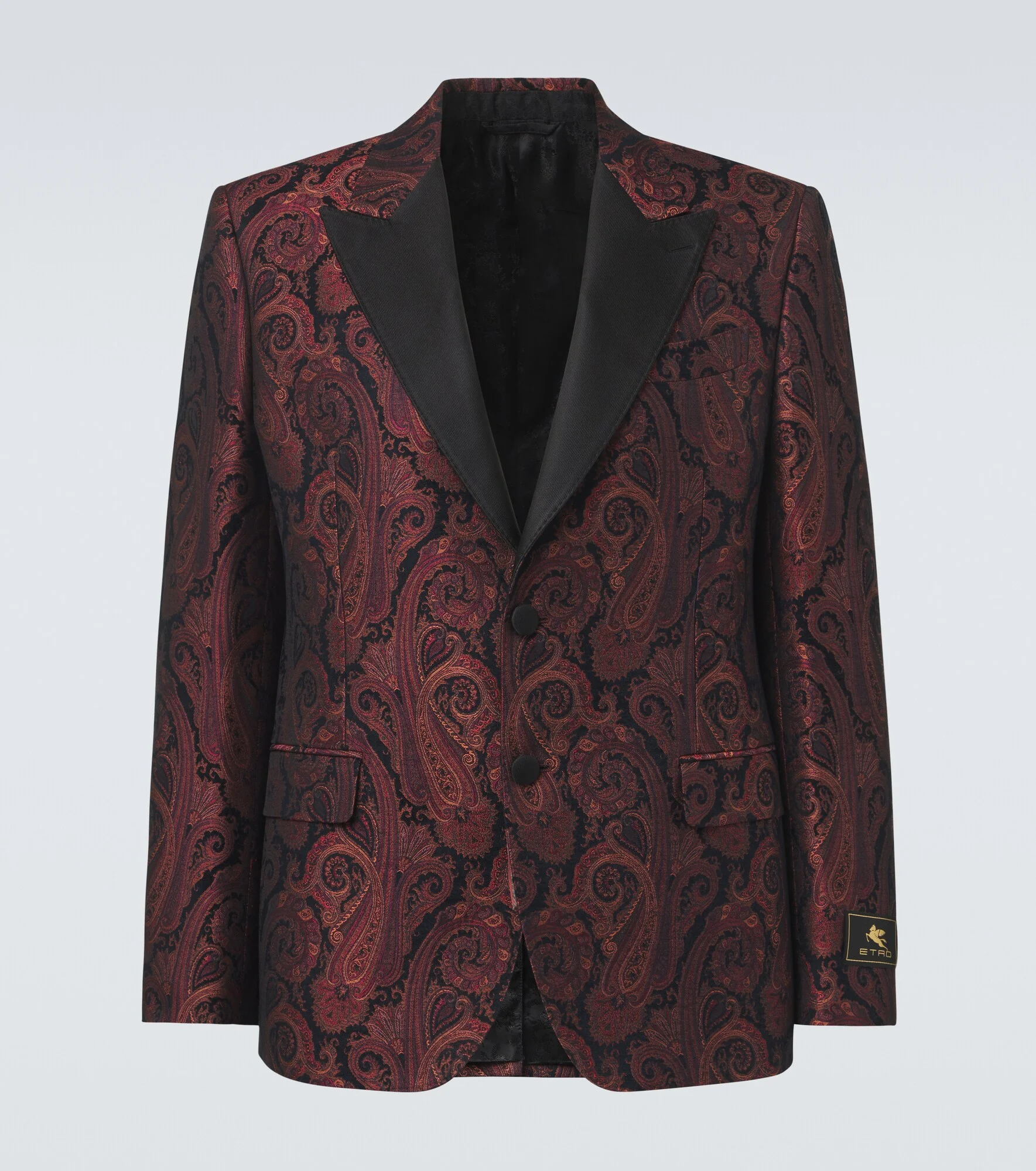 Paisley jacquard blazer - 1