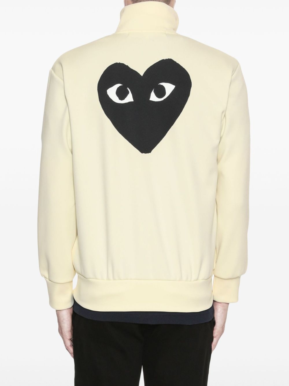 heart logo track jacket - 4