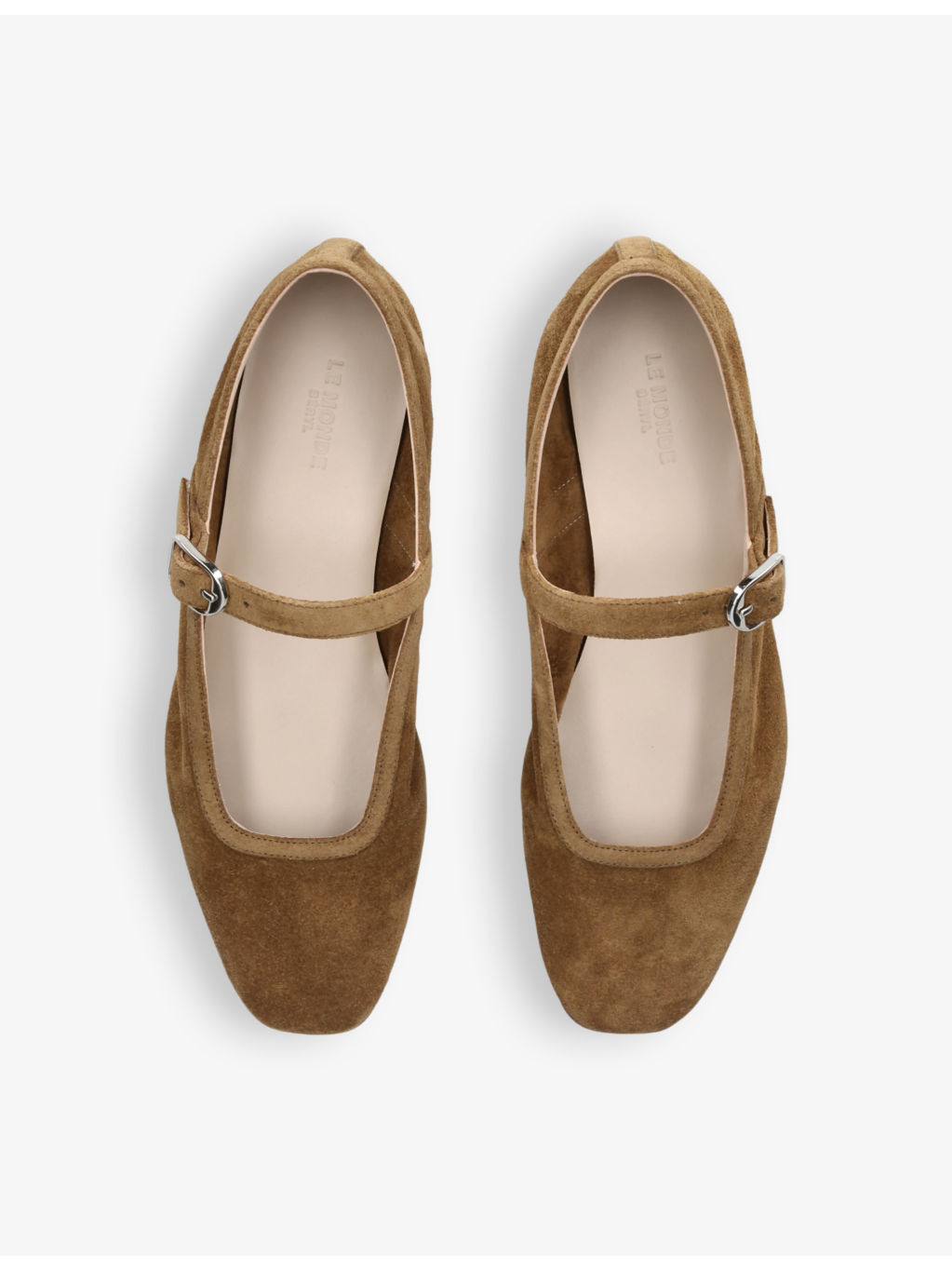 Mary Jane suede flats - 2