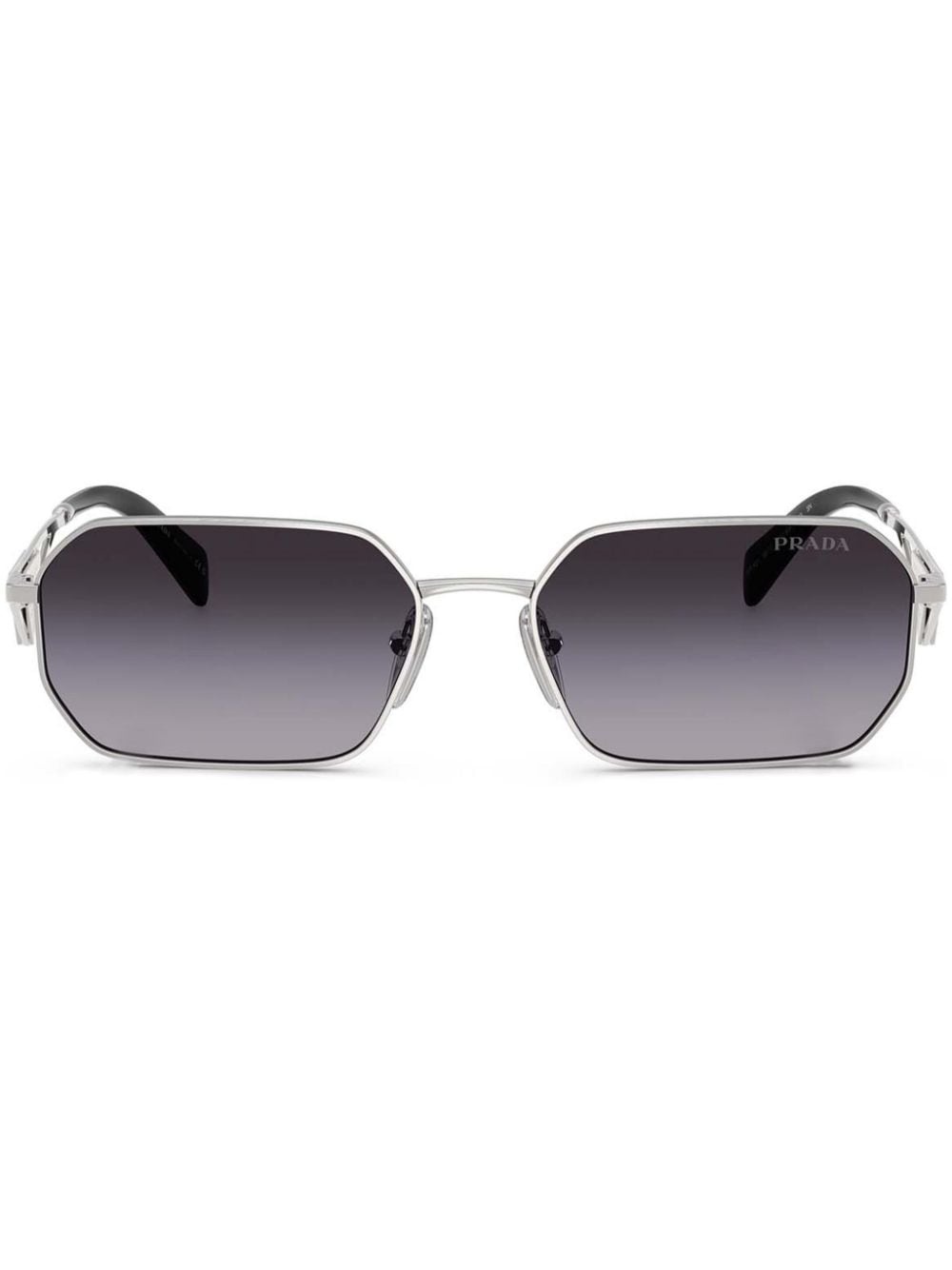 gradient rectangle-shape sunglasses - 1