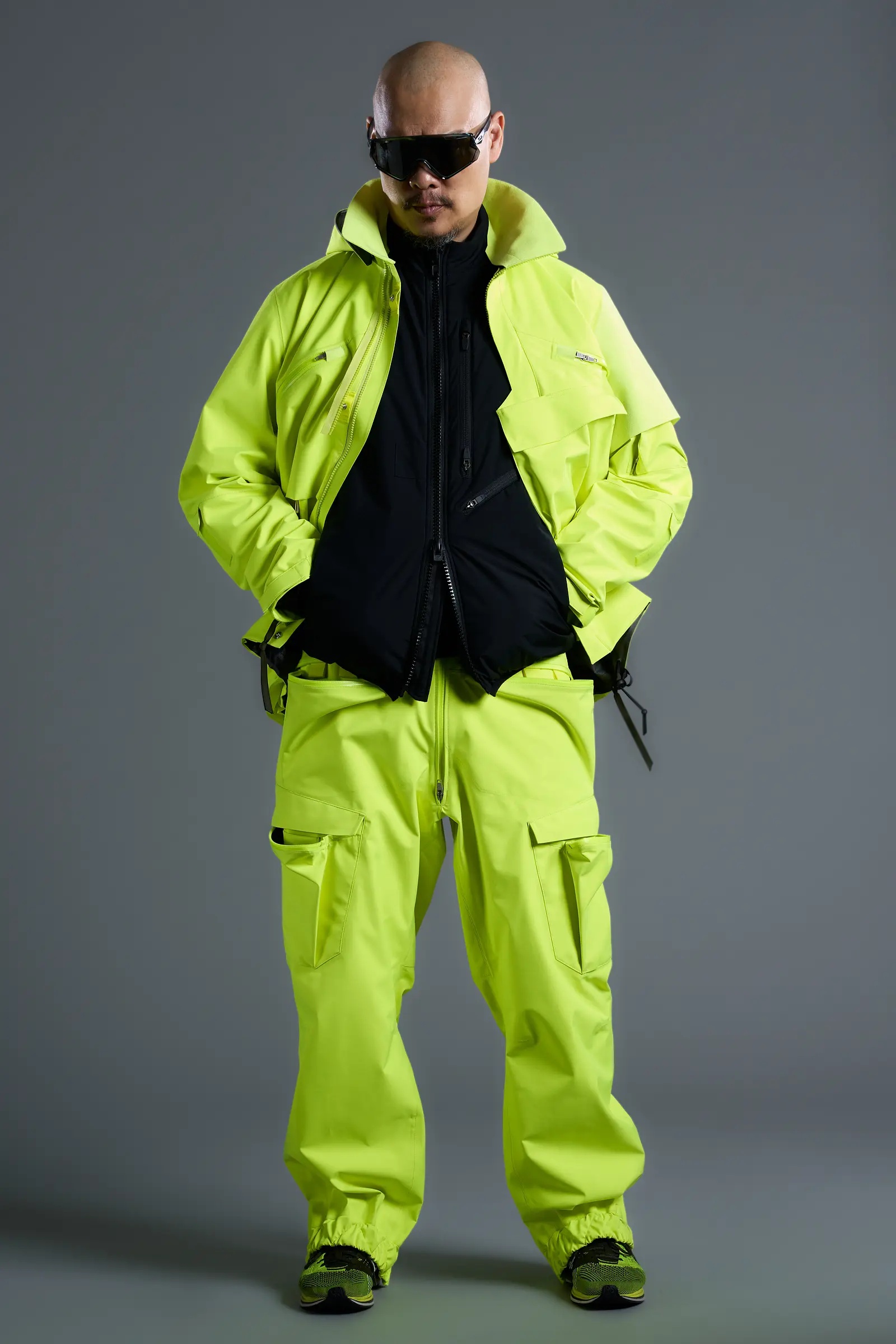 J1W-GTV 2.5L Gore-Tex Interops Jacket Hi-Vis Yellow - 50