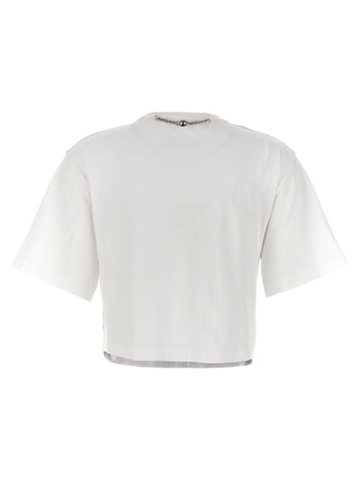 Paco Rabanne Metal Mesh T-Shirt Silver outlook