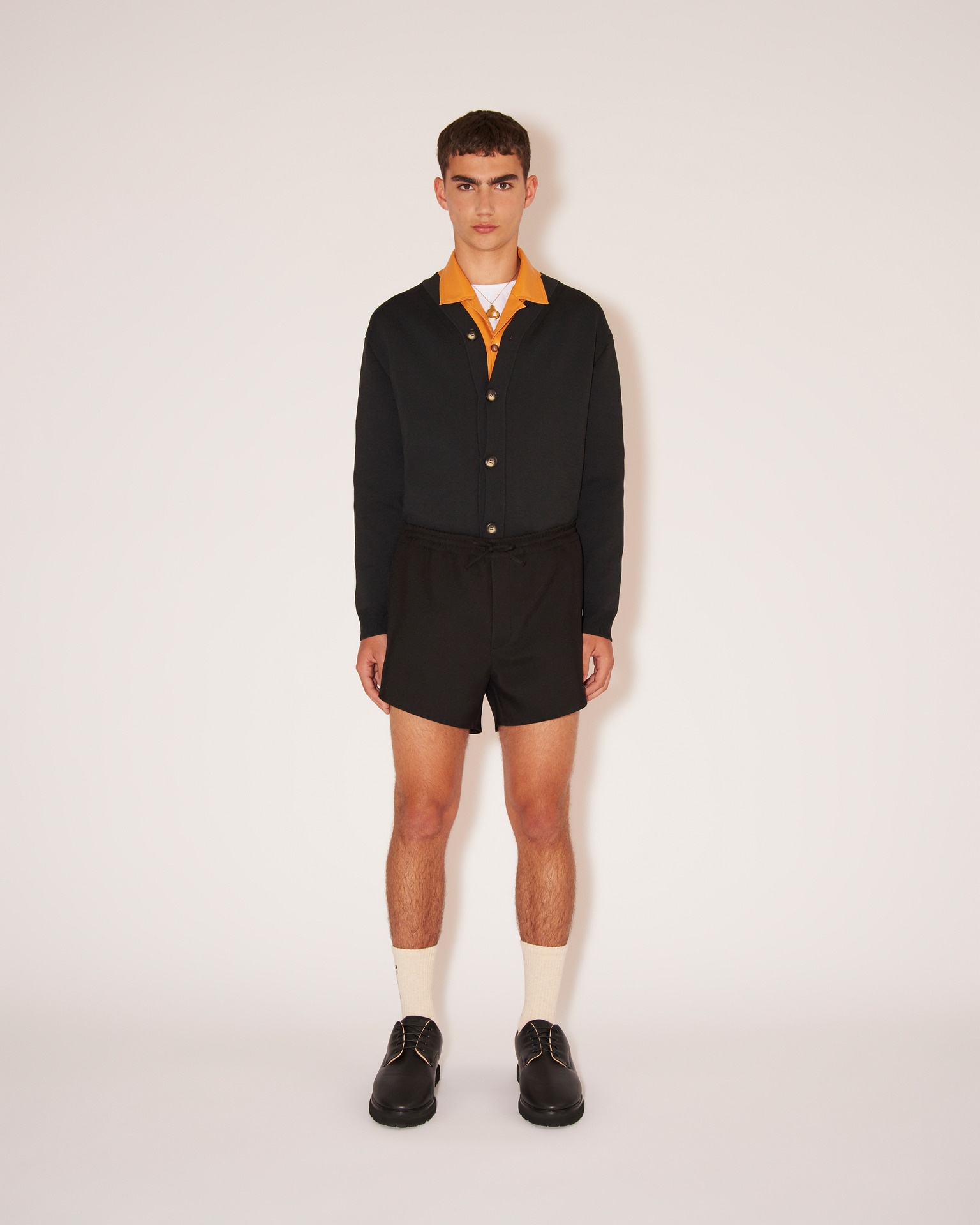 JORIS - Upcycled bottle knit cardigan - Black - 2