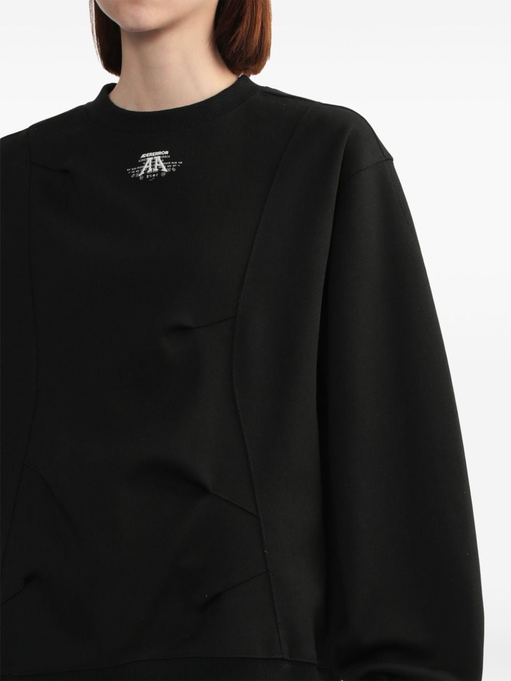 appliquÃ©-detail sweatshirt - 5