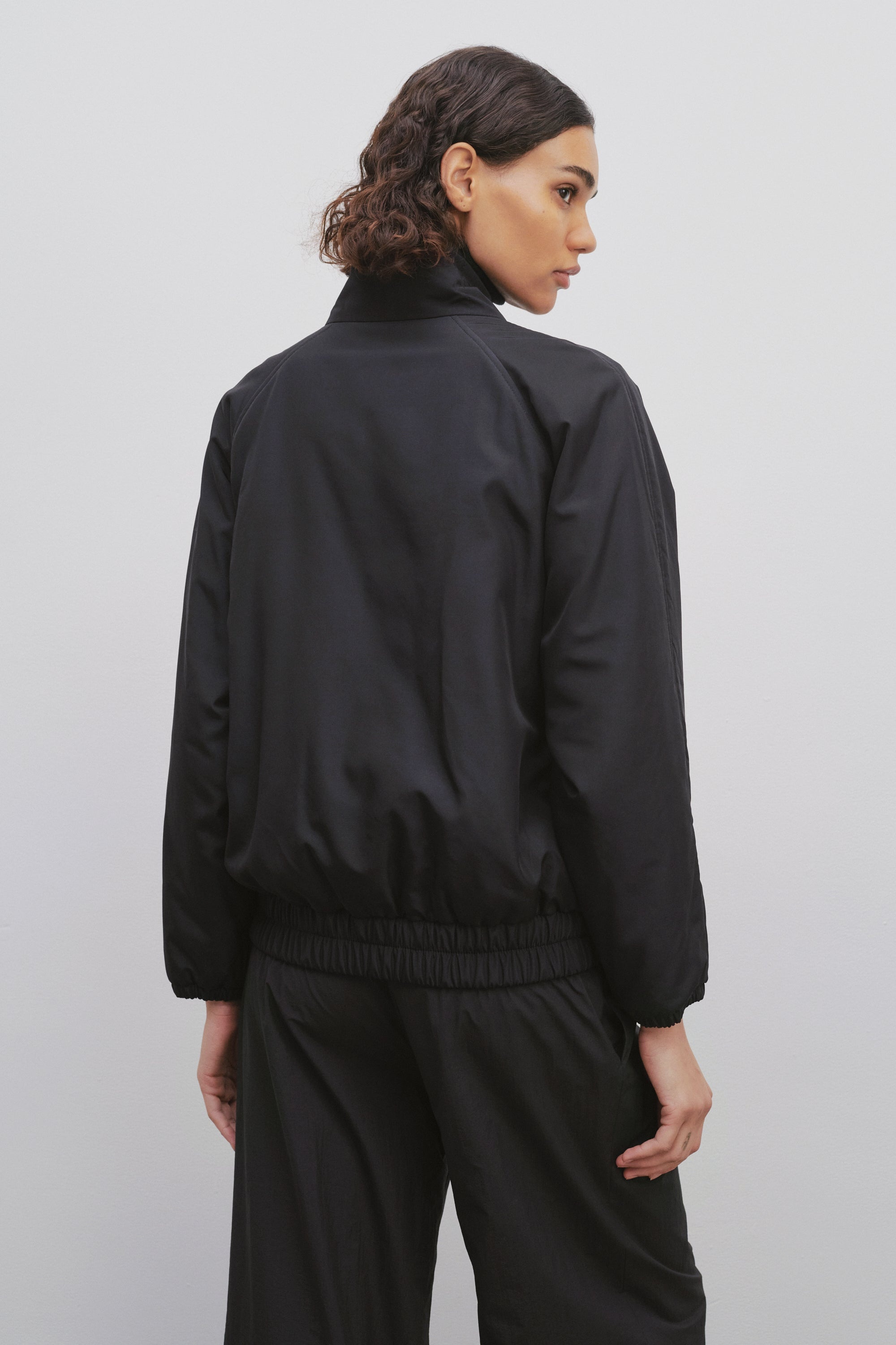 Ide Jacket in Silk and Nylon - 5