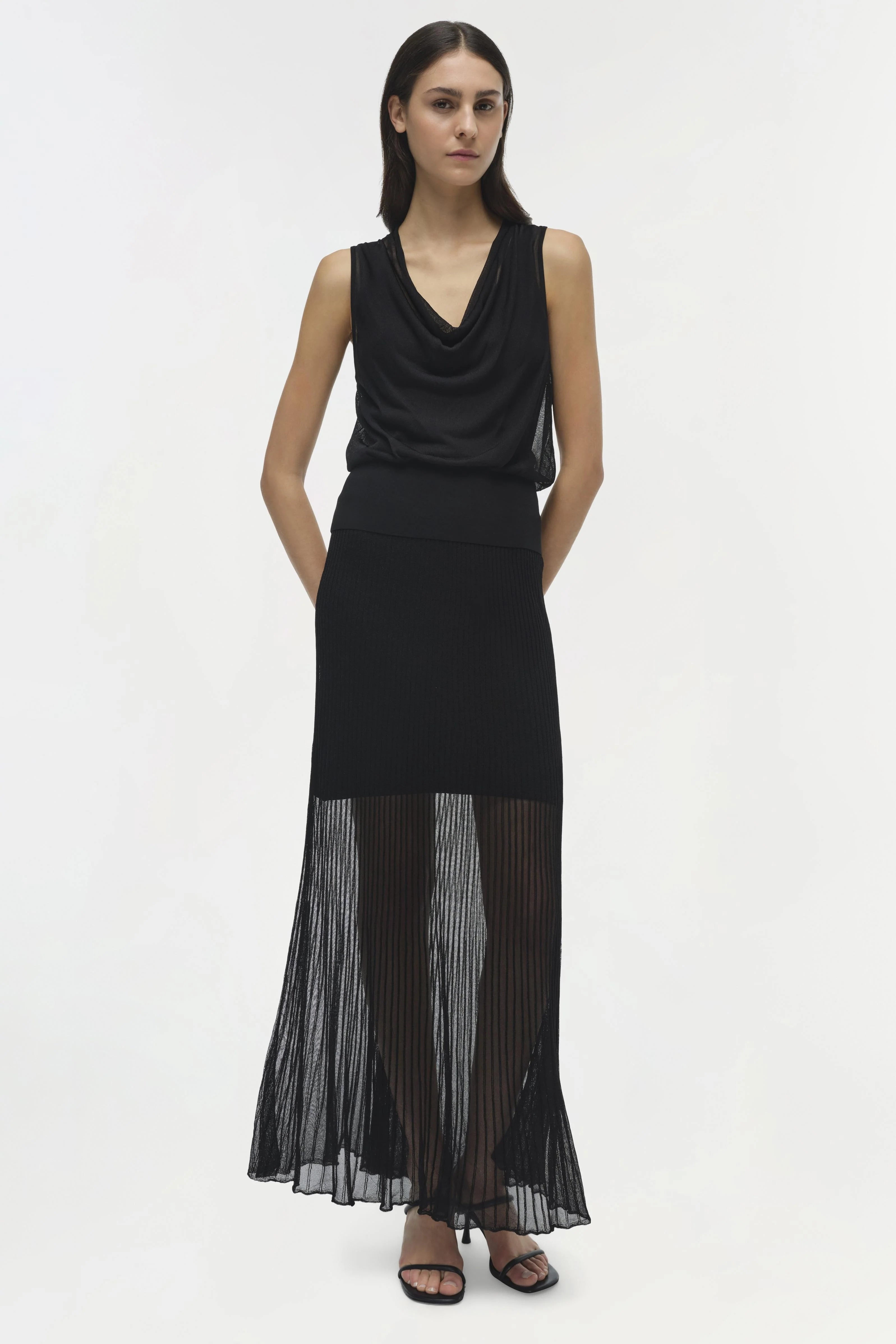 Carmina Cowl Tank - 3