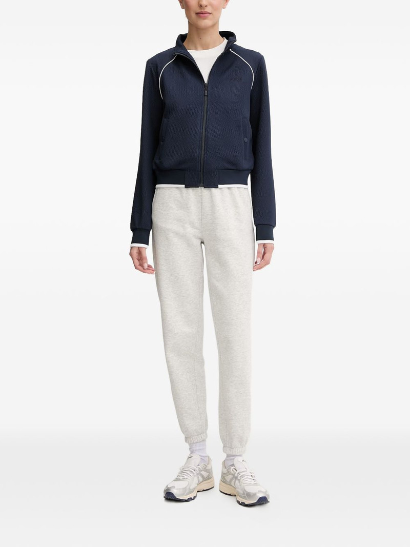 GUESS USA textured sweatshirt outlook