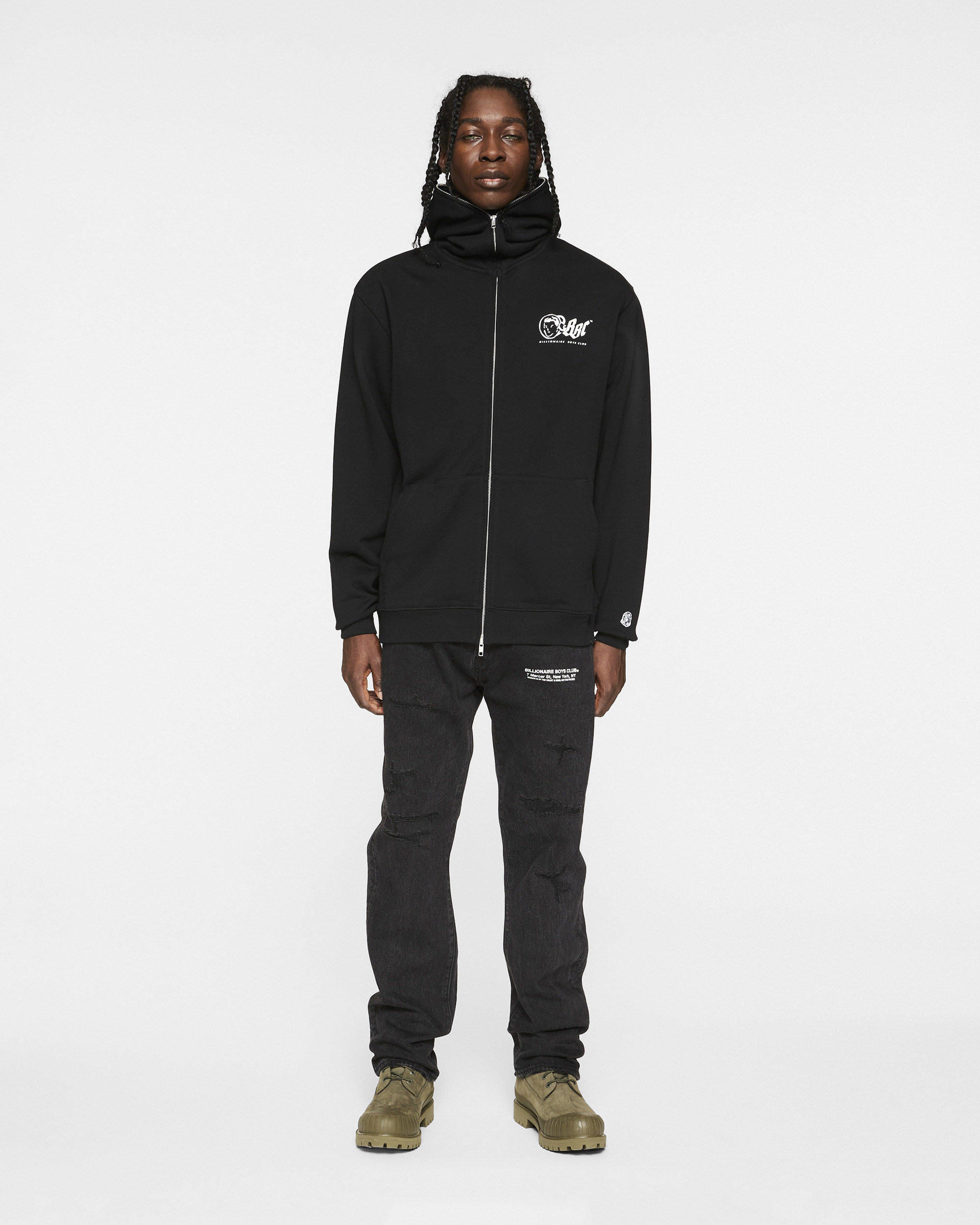 LIL OG LOGO FULL ZIP HOODIE - 3