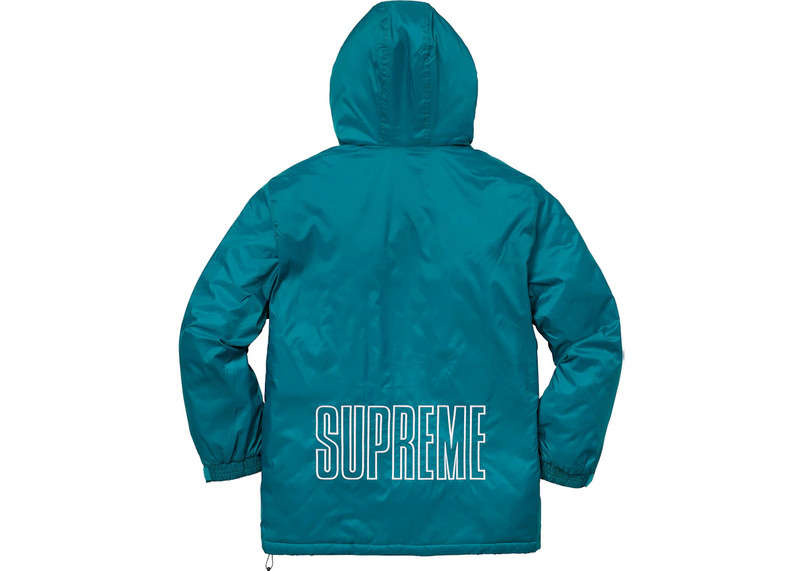 Supreme Supreme Champion Pullover Parka Teal outlook