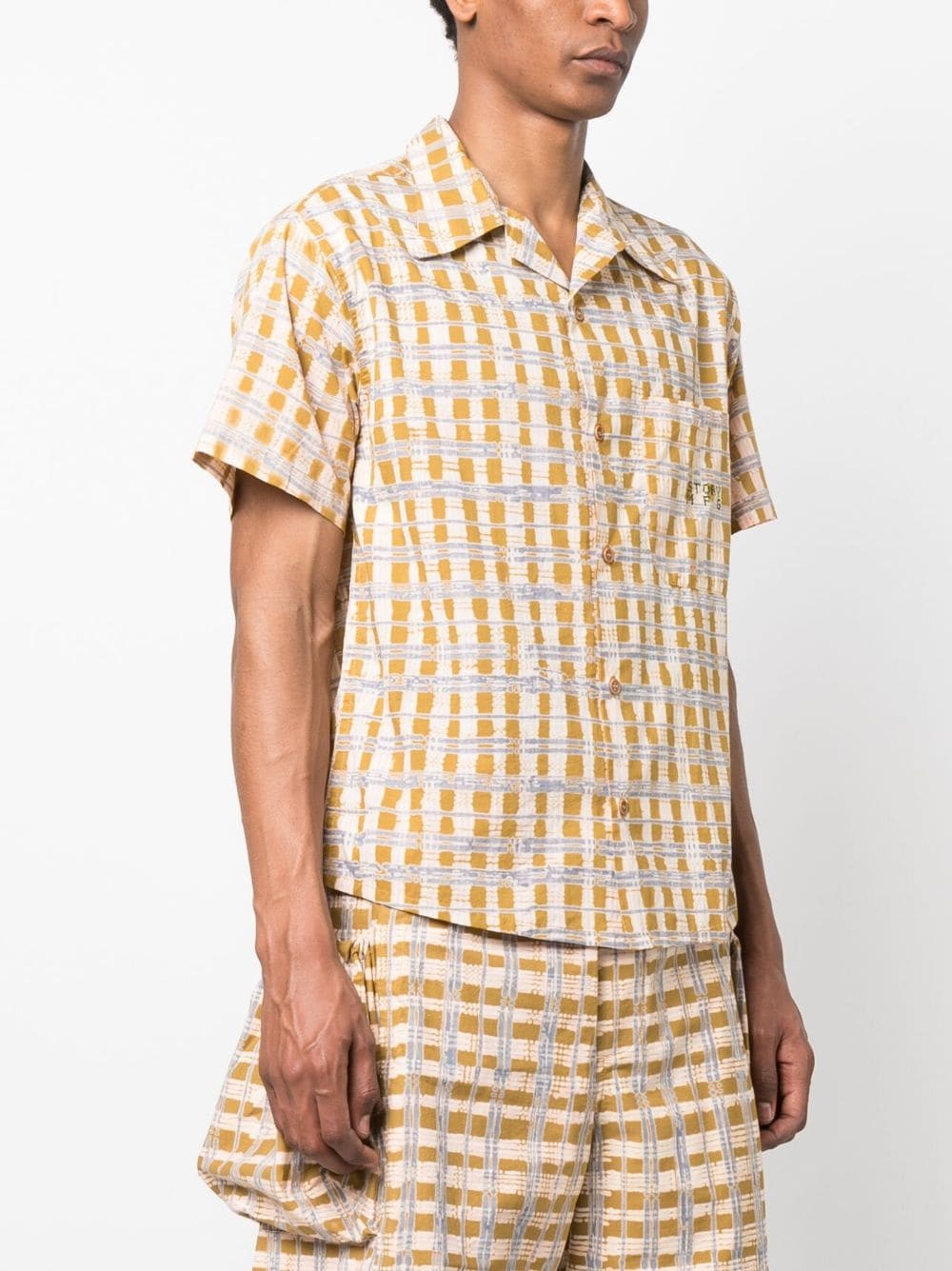 Shore checked cotton shirt - 3