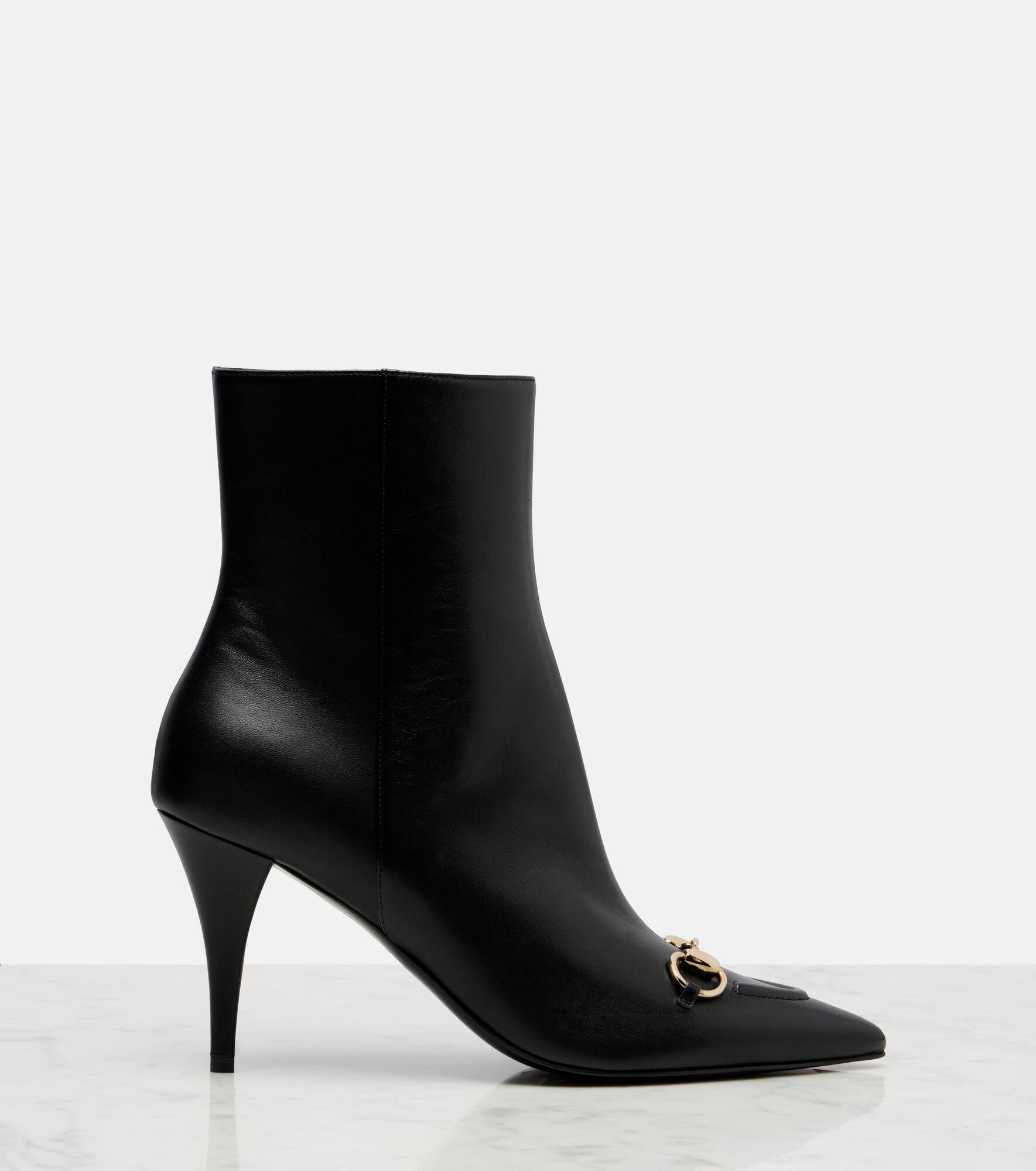 Erin Horsebit leather ankle boots - 4