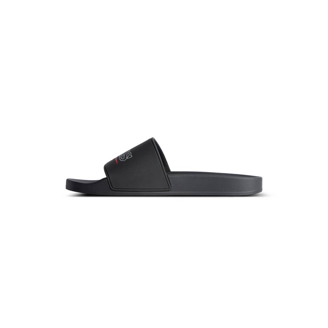 Men's Pool Slide Sandal  in Black - 4