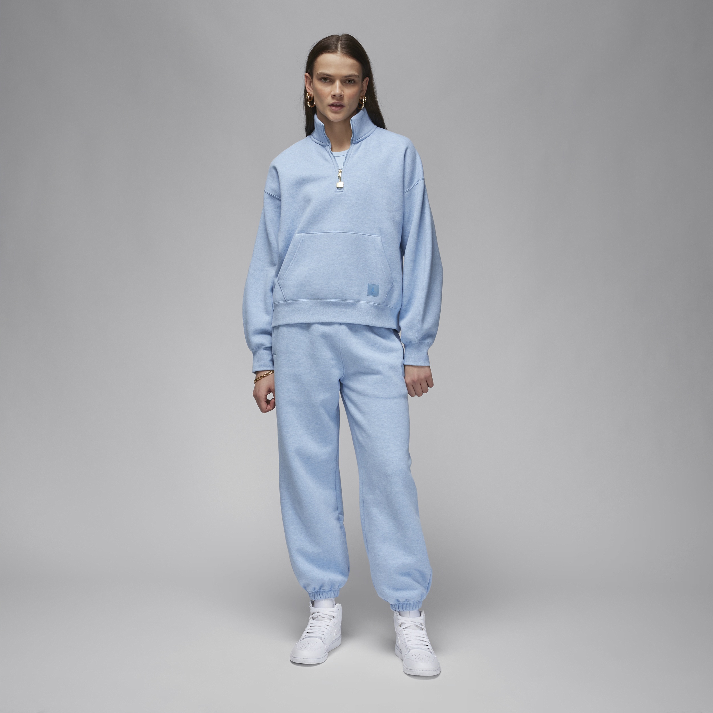 Women's Jordan Flight Fleece Quarter-Zip Top - 6