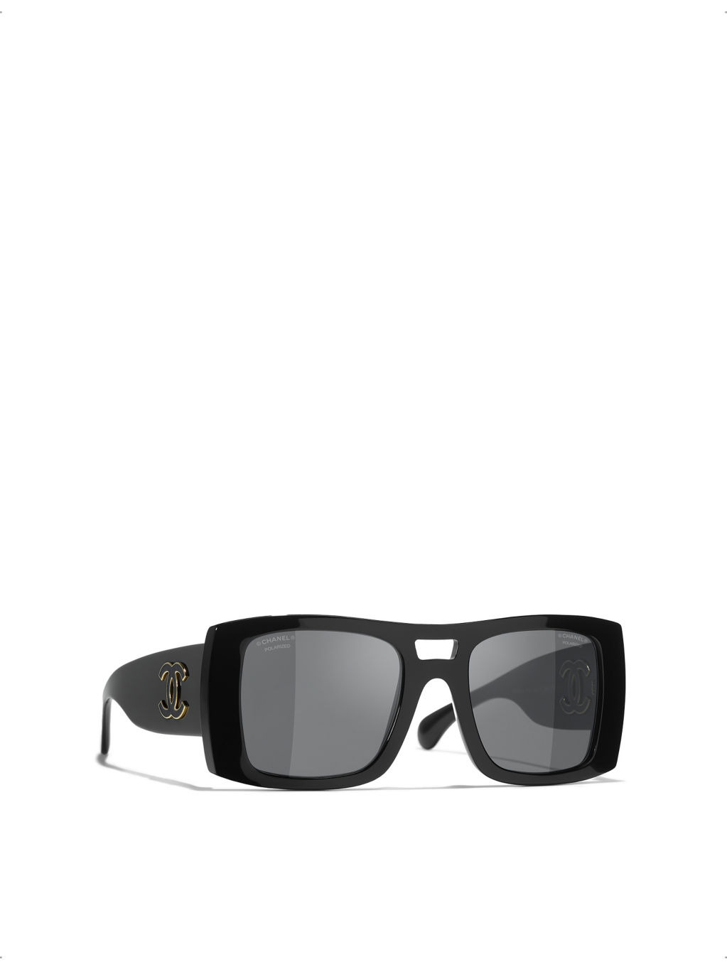 CH5539 Square-Frame Acetate Sunglasses - 3