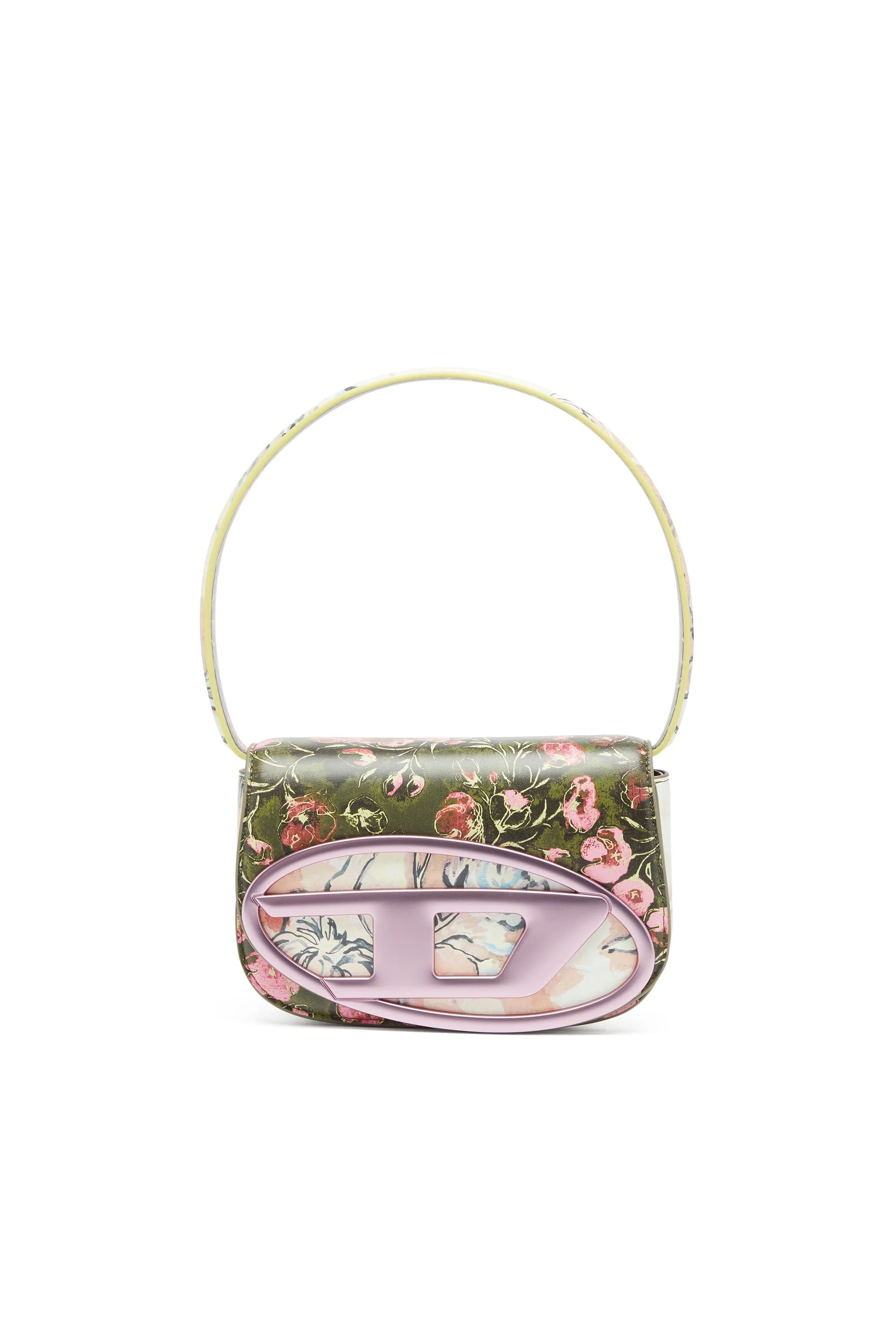 1DR-ICONIC SHOULDER BAG WITH FLORAL PRINT - 1