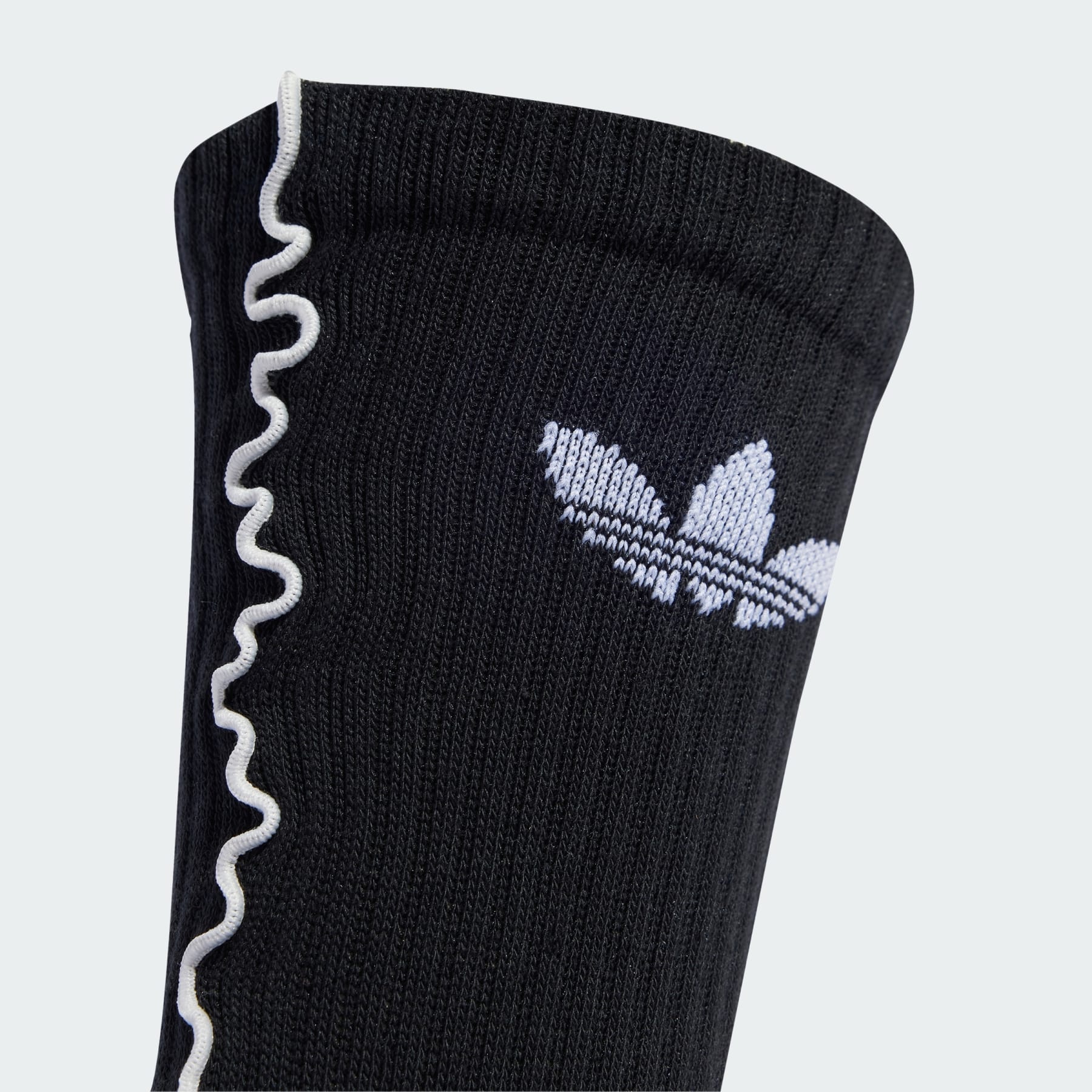 Ruffle Crew Socks 2 Pairs - 2