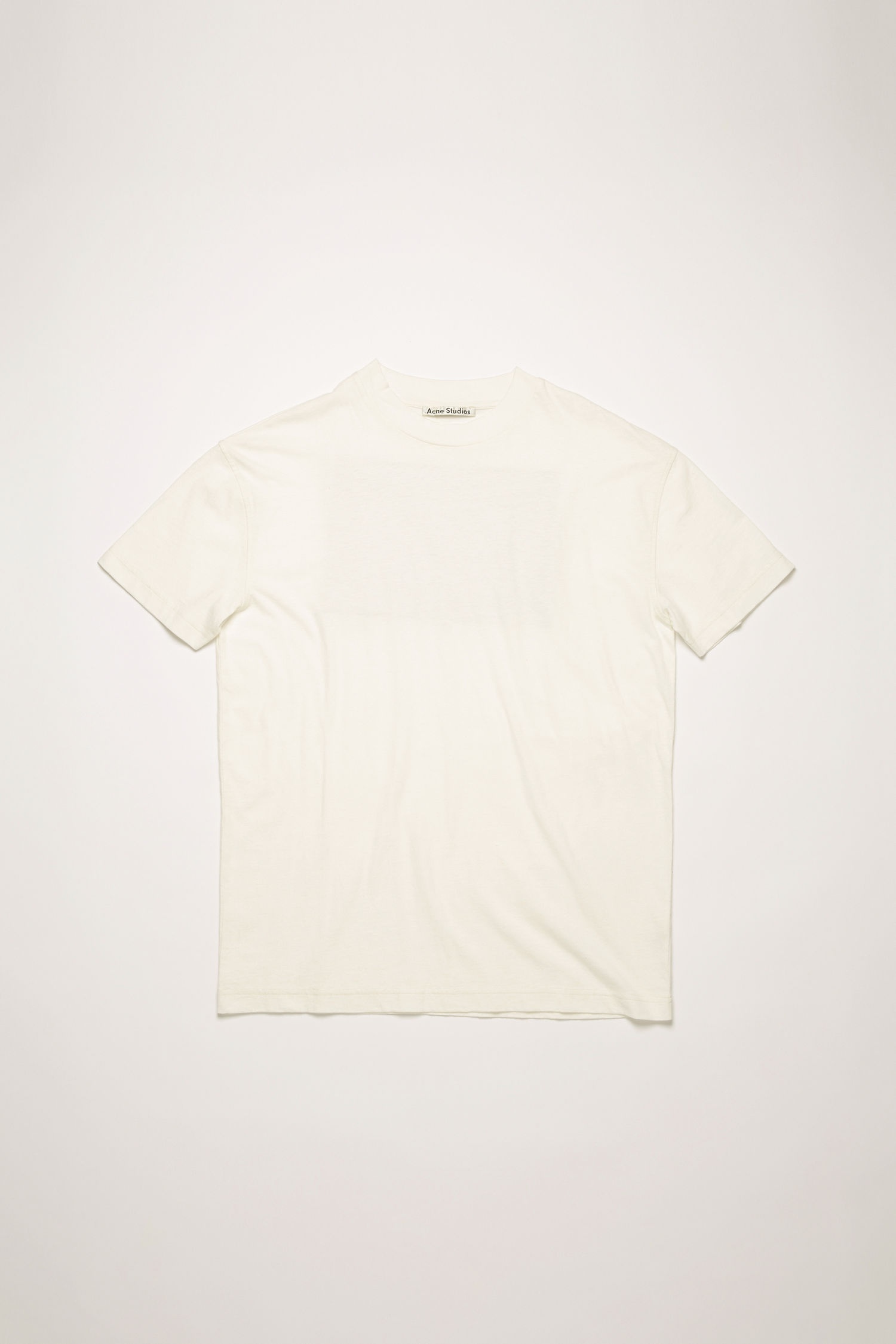 Reverse-label t-shirt optic white - 1