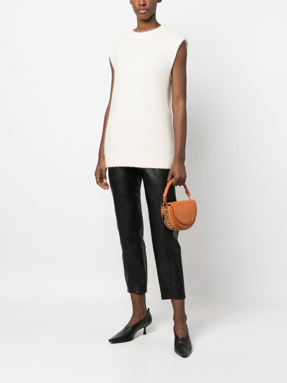 Frayme chain-detail shoulder bag - 2