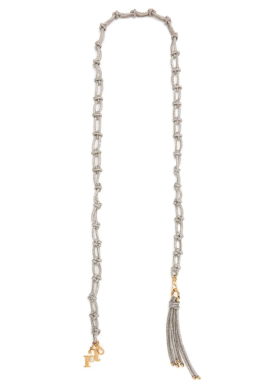 Rosantica Capri Crystal-embellished Strap - 1