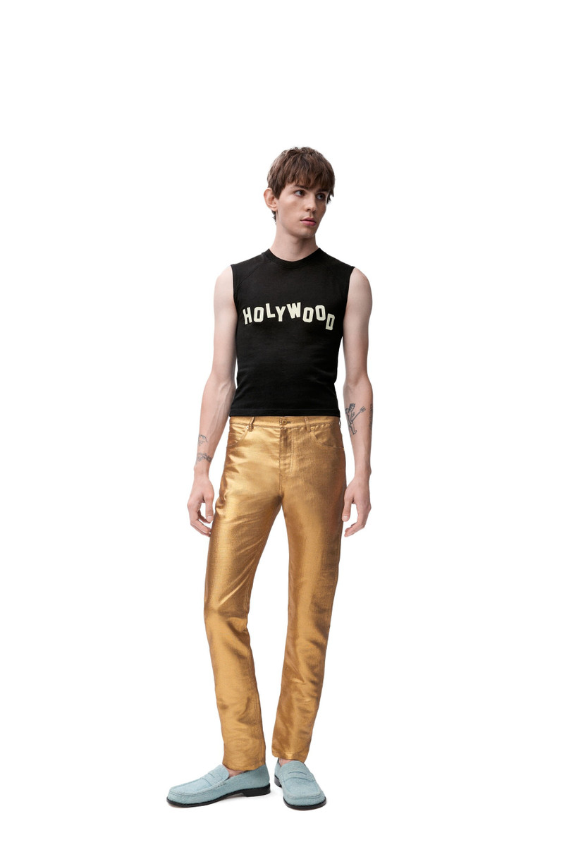 Loewe Sleeveless T-shirt in cotton and viscose outlook
