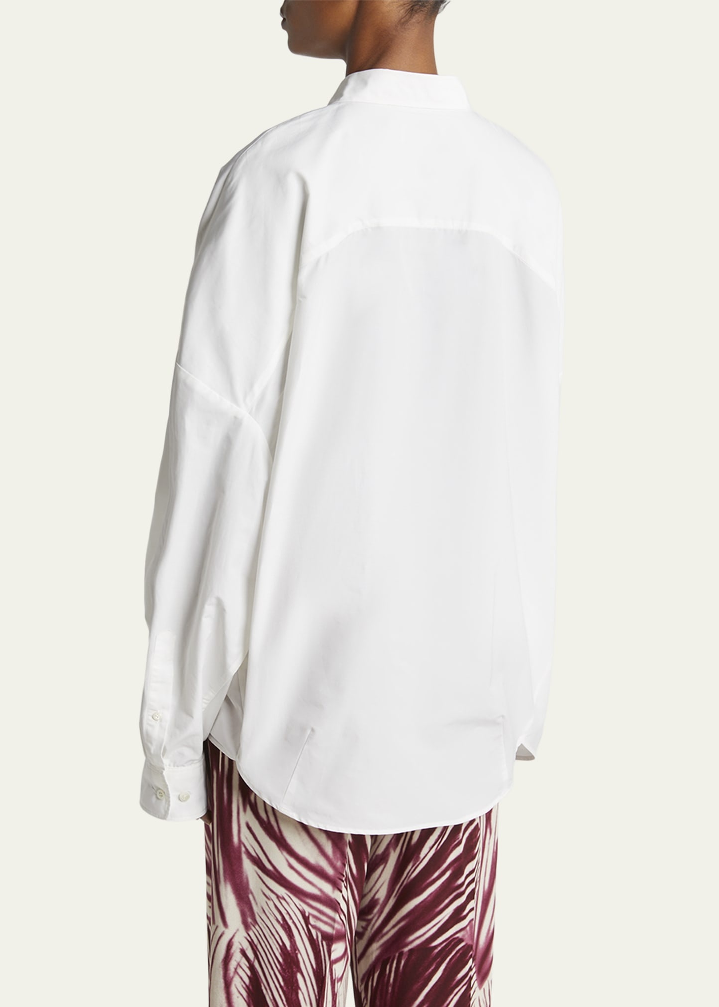Casia Button Down Oversized Shirt - 3