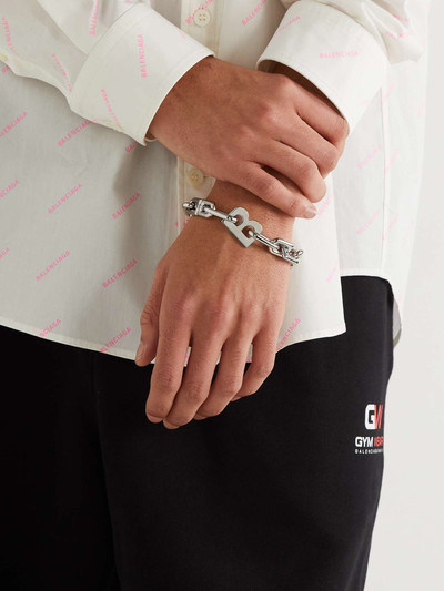 BALENCIAGA Silver-Tone Chain Bracelet outlook