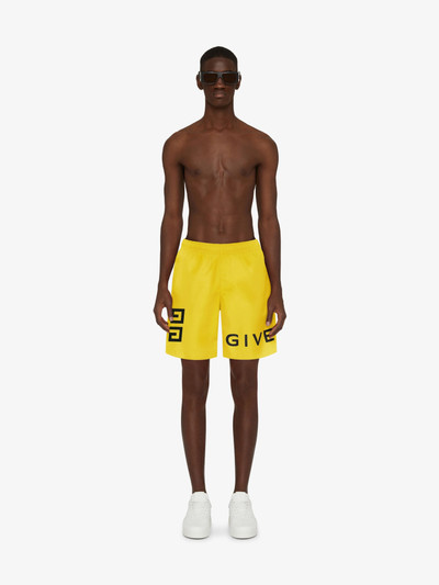 Givenchy GIVENCHY 4G LONG SWIM SHORTS outlook