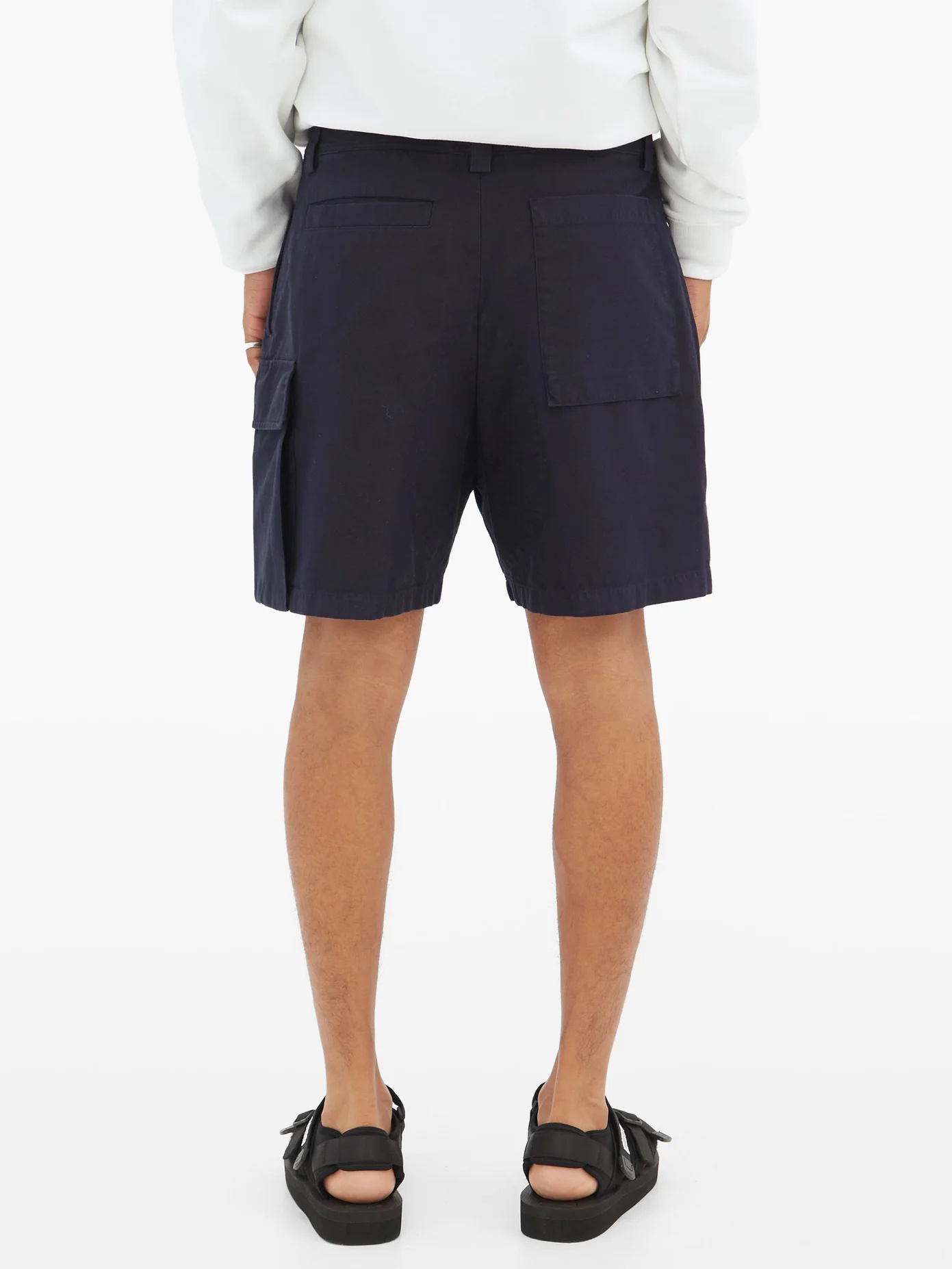 Rodney cotton-twill shorts - 5