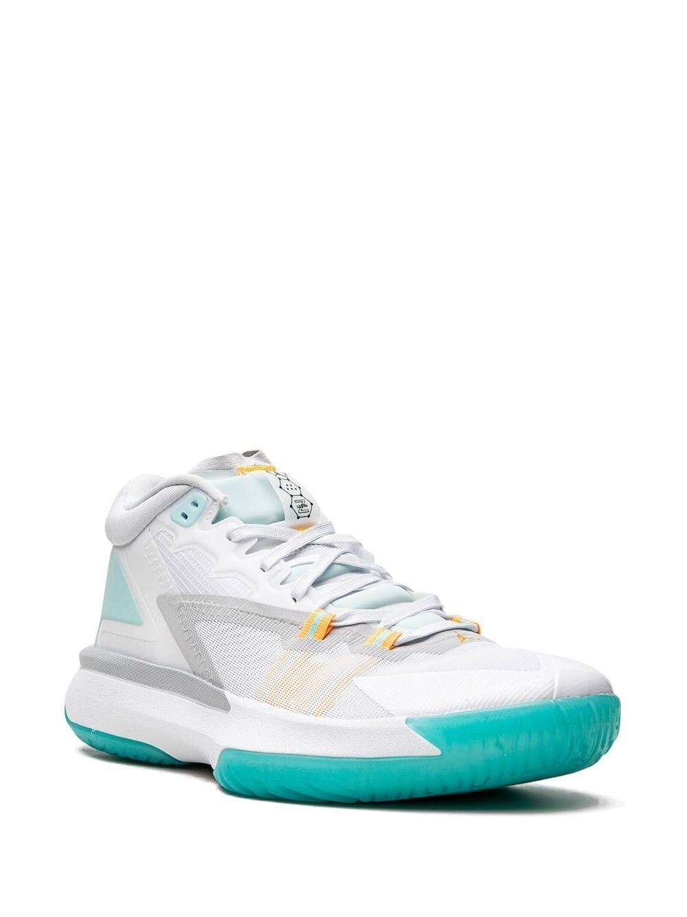 Zion 1 "White/Dynamic Turquoise" sneakers - 2