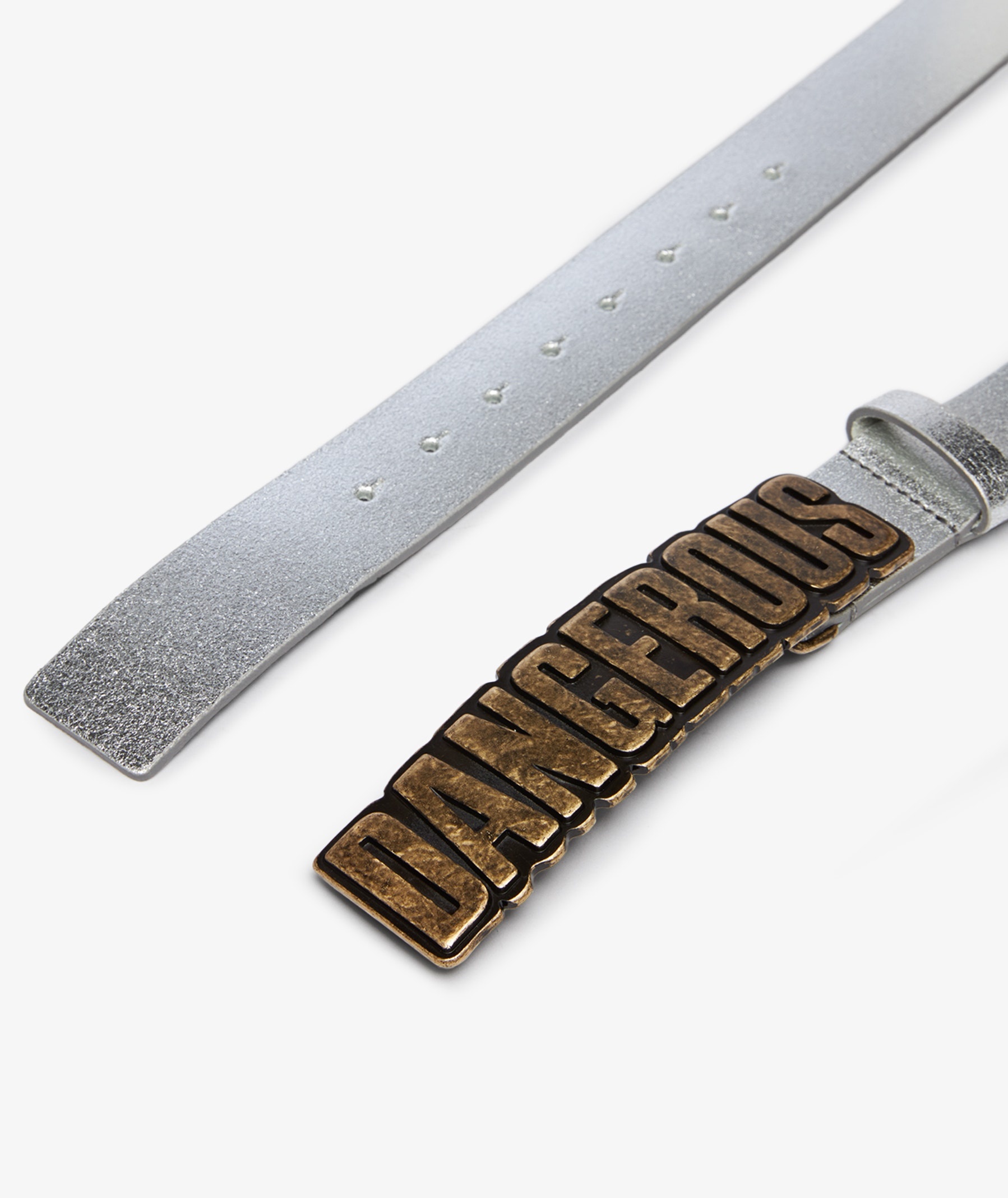 ERL DANGEROUS ベルト US 8 ERL Dangerous Leather Belt in Brown | SVD USA