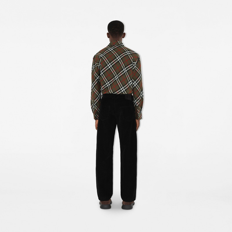 Check Cotton Shirt 4