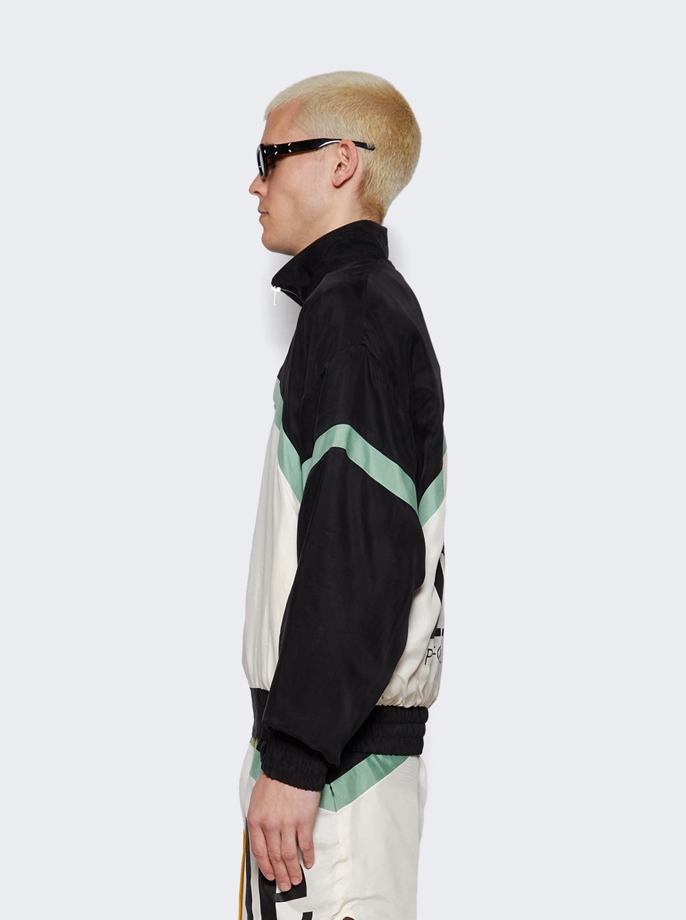 Black Awakening Track Jacket Black And Crème - 4