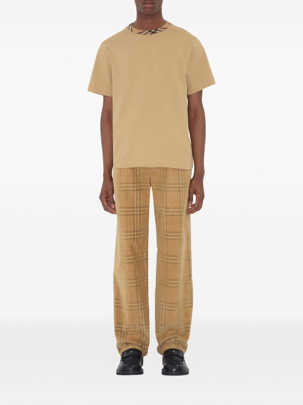 Sand Ip Check trousers - 3