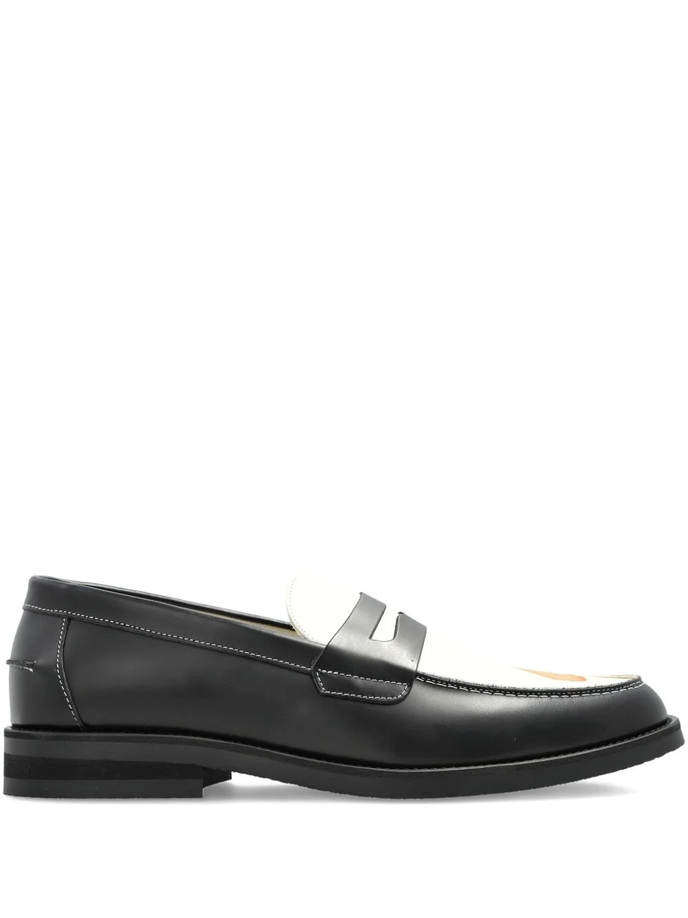 Wilde printed leather loafers - 1